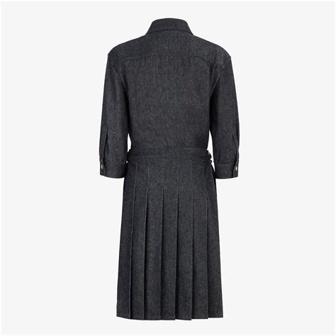 fendi kleid blau|Kleid .